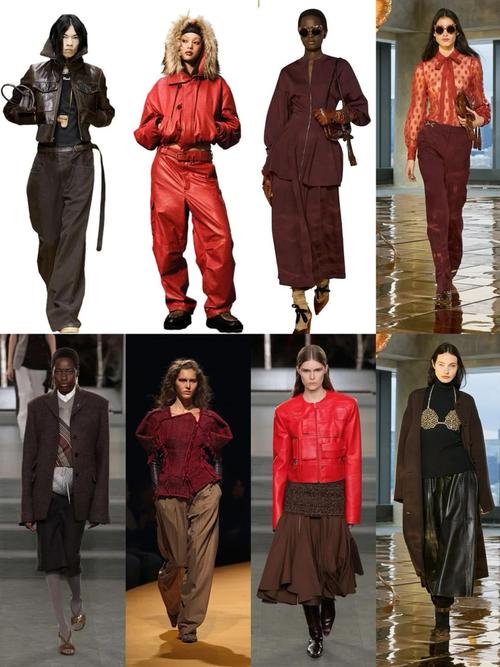 2025/26秋冬纽约时装周色彩趋势分析 服装鞋帽的视觉盛宴